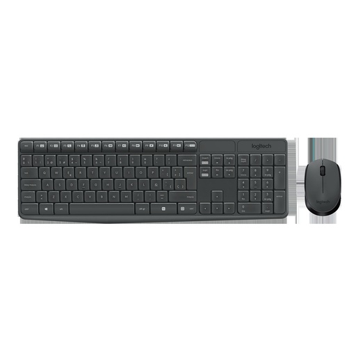 Combo Teclado Y Mouse Inalámbrico Logitech MK235 2.4GHz Español