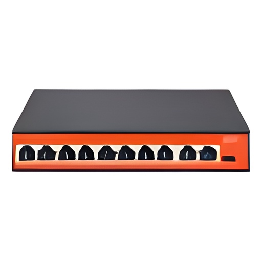 Switch No Administrable 8 Puertos Gigabit 1 Uplinks 1000mbps Con PoE 250m
