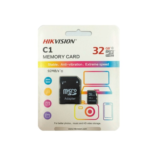[TF-C1/32] TARJETA DE MEMORIA 32GB 92MB/S